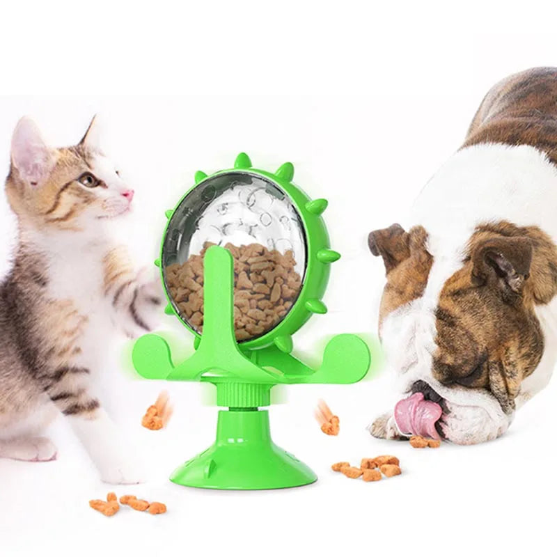 Pawsome 360 Spinner - Slim, leuk, onderhoudend en interactief! - Voor katten en kleine honden