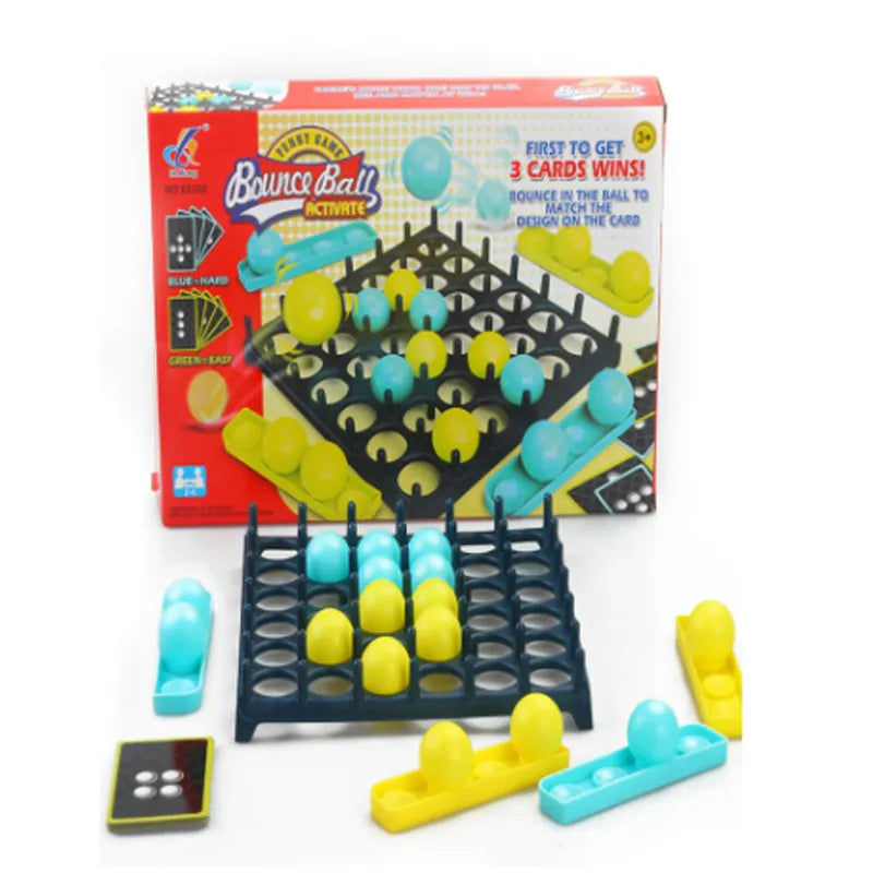 Ball Bouncing Family Game - The Game for the Holidays! - Simple, yet Fun! - Who will throw the balls correctly first? - WOWGOOD