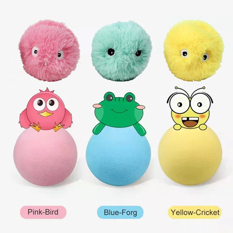 Intelligent Interactive Plush Ball - Makes funny engaging sounds! - Pick the sound you like. - WOWGOOD