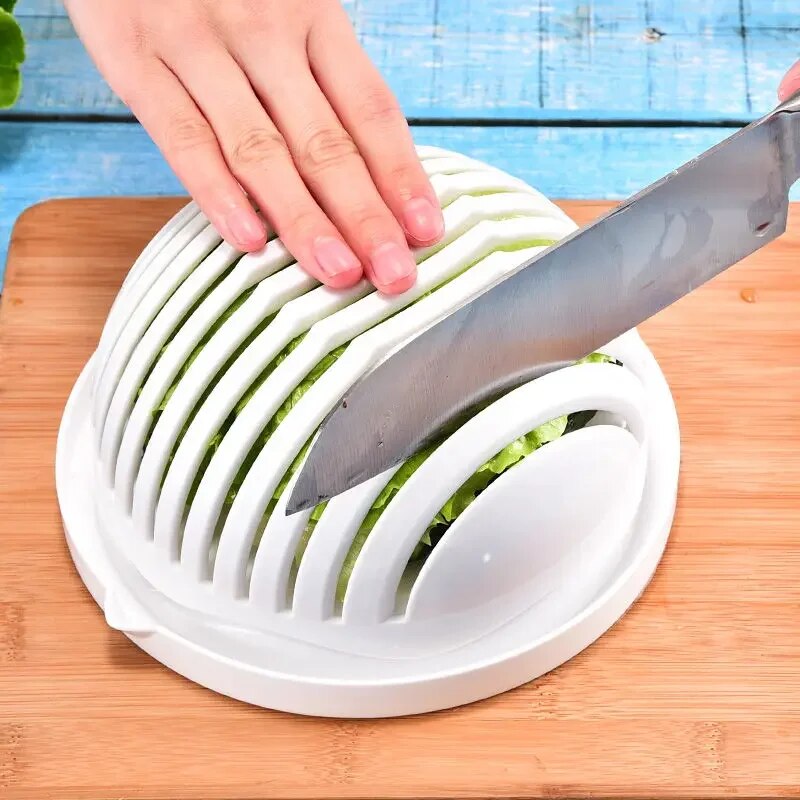 Quick Multi functional Fruit &amp; Salad Maker | Wash and Cut in Minutes - WOWGOOD