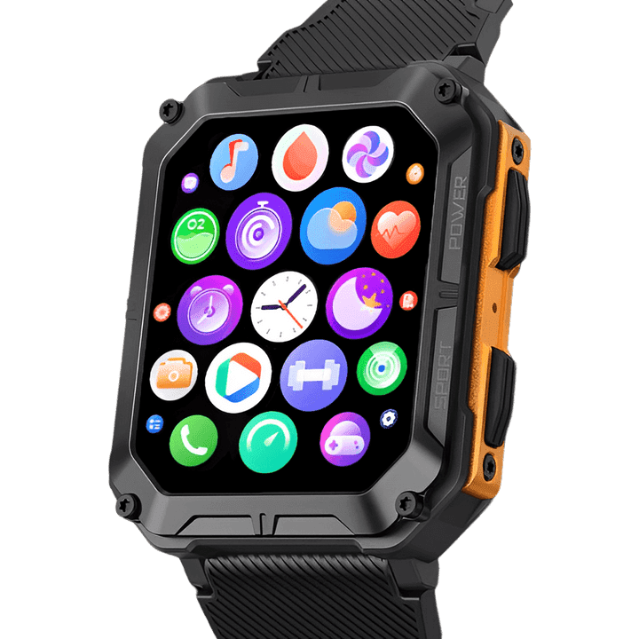 Save 100,- on our best selling Indestructible Smartwatch - Contains all essential Health-functions. IP68 Certified Waterproof - WOWGOOD