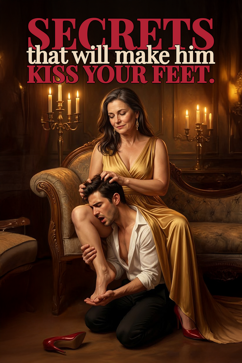 Secrets that will make him KISS YOUR FEET cover, English